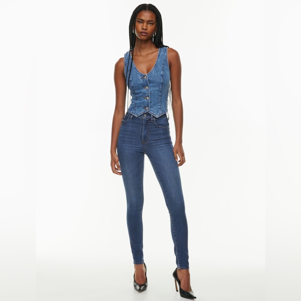 Denim Forum Lola High Rise Jeans